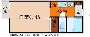 セジュール深泥池の物件間取画像